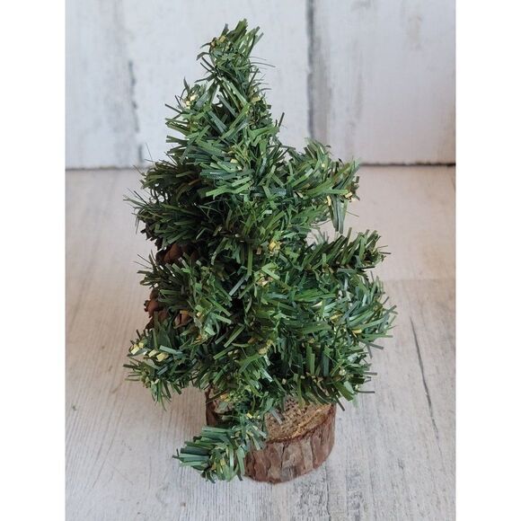Miniature Pinecone pine tree Christmas Xmas figure home decor - Picture 2 of 5